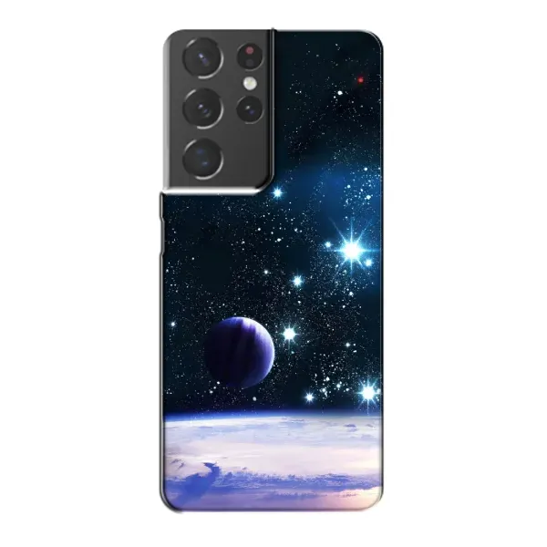 Чехол с рисунком «Космический вид» для Samsung Galaxy S21 Plus Чехол с рисунком «Космический вид» для Samsung Galaxy S21 Plus
