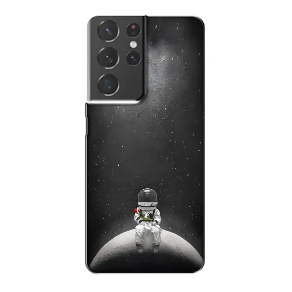 Чехол с рисунком «Космонавт романтик» для Samsung Galaxy S21 Plus Чехол с рисунком «Космонавт романтик» для Samsung Galaxy S21 Plus