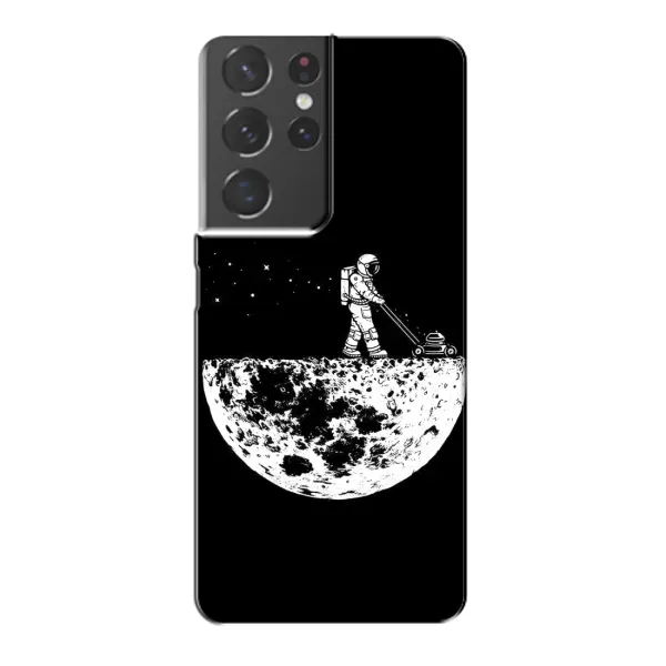 Чехол с рисунком «Космонавт» для Samsung Galaxy S21 Plus Чехол с рисунком «Космонавт» для Samsung Galaxy S21 Plus