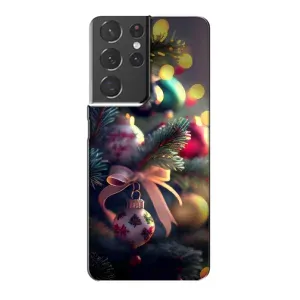 Чехлы на Новый Год Samsung Galaxy S21 Plus (Красивая елочка)