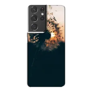 Силиконовый Чехол с одуванчиками на Samsung Galaxy S21 Plus (Красивый одуванчик)