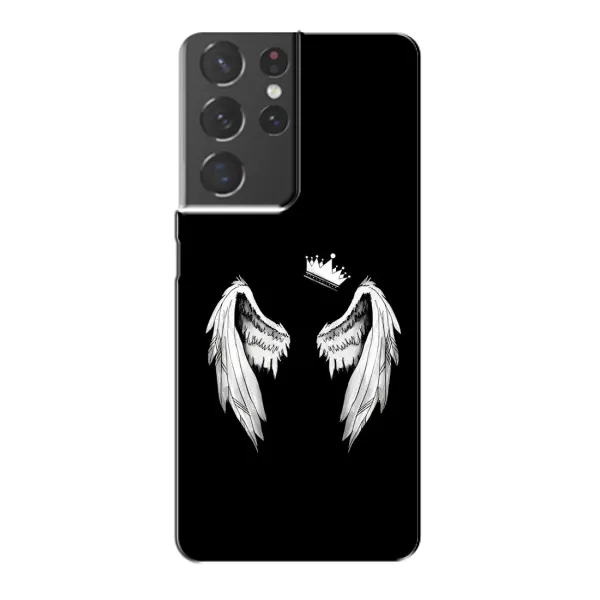 Чехол с рисунком «Крылья и корона» для Samsung Galaxy S21 Plus