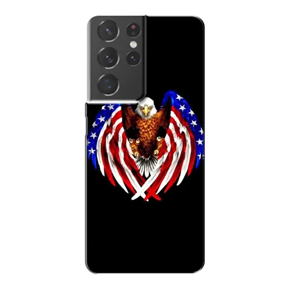 Чехол с рисунком «Крылья США» для Samsung Galaxy S21 Plus Чехол с рисунком «Крылья США» для Samsung Galaxy S21 Plus