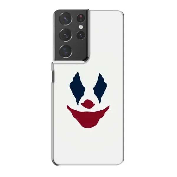 Чехол с рисунком «Лицо Джокера» для Samsung Galaxy S21 Plus Чехол с рисунком «Лицо Джокера» для Samsung Galaxy S21 Plus