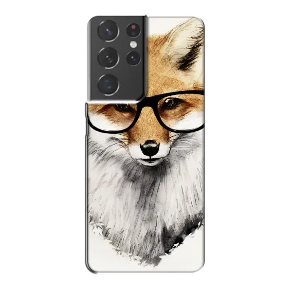 Чехол с рисунком «Лисичка» для Samsung Galaxy S21 Plus Чехол с рисунком «Лисичка» для Samsung Galaxy S21 Plus