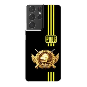 Чохол (TPU) з картинкою "Лого Пабг" на Самсунг С21 Плюс (Логотип PUPG)