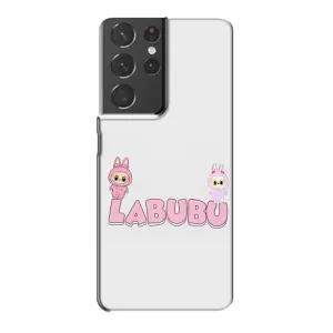Чохол з принтом Лабубу для Samsung Galaxy S21 Plus (Логотип Лабубу)