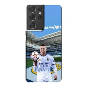 Чохол (TPU) з Футболістом на Samsung Galaxy S21 Plus (Mbappe Real)