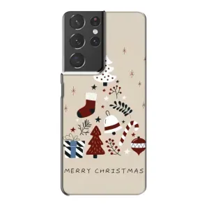 Чехол Санта Клаус для Samsung Galaxy S21 Plus (Merry Christmas)