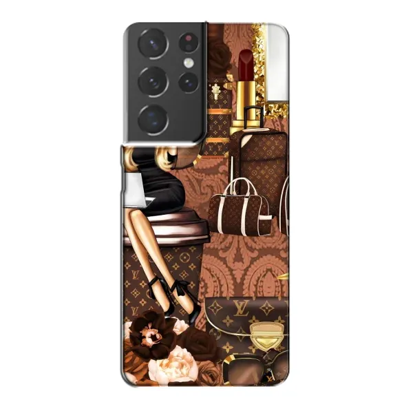 Чехол с рисунком «Мода Луи Виттон» для Samsung Galaxy S21 Plus Чехол с рисунком «Мода Луи Виттон» для Samsung Galaxy S21 Plus