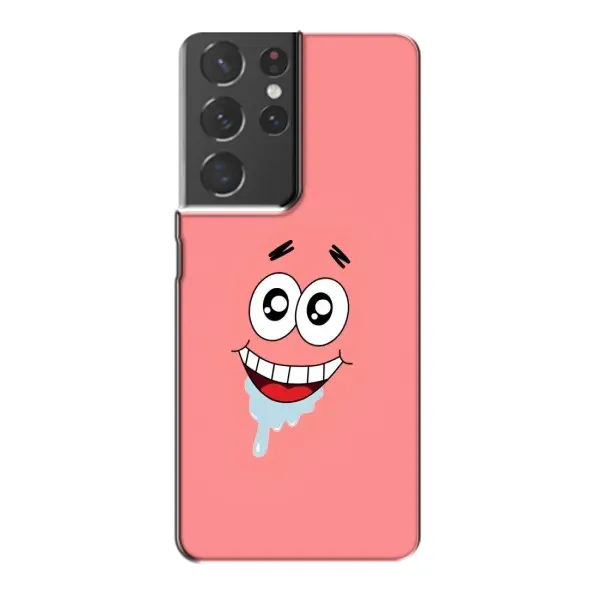 Чехол с рисунком «Мордочка Патрика» для Samsung Galaxy S21 Plus Чехол с рисунком «Мордочка Патрика» для Samsung Galaxy S21 Plus