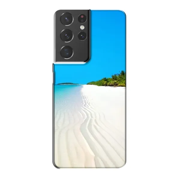 Чехол с рисунком «Море песок» для Samsung Galaxy S21 Plus Чехол с рисунком «Море песок» для Samsung Galaxy S21 Plus