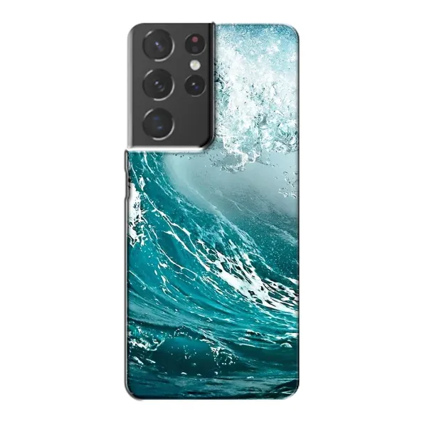 Чехол с рисунком «Морская волна» для Samsung Galaxy S21 Plus Чехол с рисунком «Морская волна» для Samsung Galaxy S21 Plus