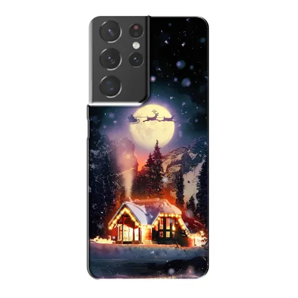Чехол с рисунком «Настроение зимнее» для Samsung Galaxy S21 Plus Чехол с рисунком «Настроение зимнее» для Samsung Galaxy S21 Plus