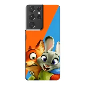 Чохли ЗООТРОПОЛІС для Samsung Galaxy S21 Plus (Нік і Хопс)