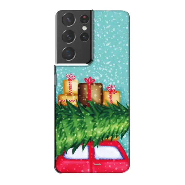 Чехол с рисунком «Новогодние подарки» для Samsung Galaxy S21 Plus Чехол с рисунком «Новогодние подарки» для Samsung Galaxy S21 Plus