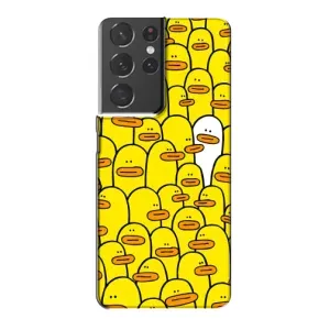 Силиконовый бампер с картинкой животных для Samsung Galaxy S21 Plus (Особенный)