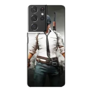 Чохол з картинкою "Герой Pubg" на Samsung Galaxy S21 Plus (Пабг)