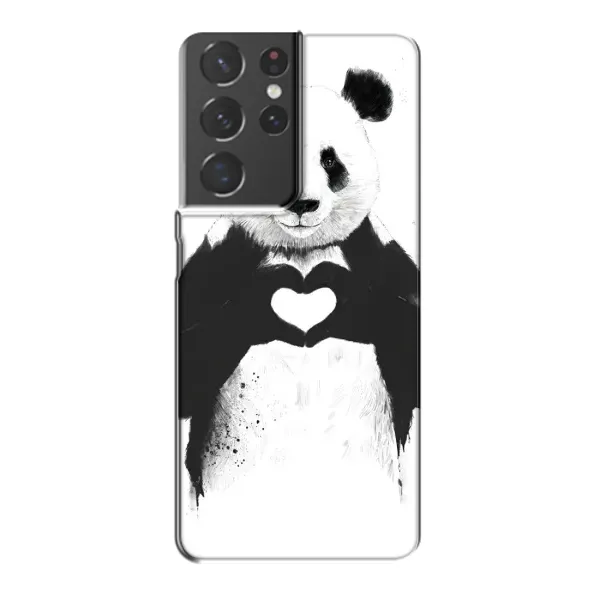 Чехол с рисунком «Панда» для Samsung Galaxy S21 Plus Чехол с рисунком «Панда» для Samsung Galaxy S21 Plus