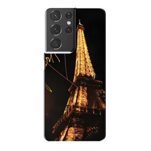Чехол с Эйфелевой башней на Samsung Galaxy S21 Plus (Paris)