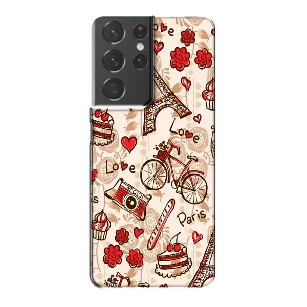 Чехол с рисунком «Париж мечта» для Samsung Galaxy S21 Plus Чехол с рисунком «Париж мечта» для Samsung Galaxy S21 Plus