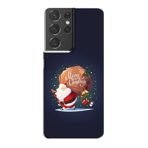 Чехол с рисунком «Подарки от Санты» для Samsung Galaxy S21 Plus Чехол с рисунком «Подарки от Санты» для Samsung Galaxy S21 Plus