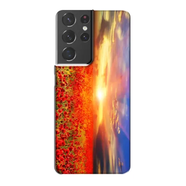 Чехол с рисунком «Поле тюльпанов» для Samsung Galaxy S21 Plus Чехол с рисунком «Поле тюльпанов» для Samsung Galaxy S21 Plus