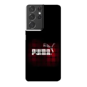 Чехол с Брендами одежды на Самсунг С21 Плюс (PUMA стиль)