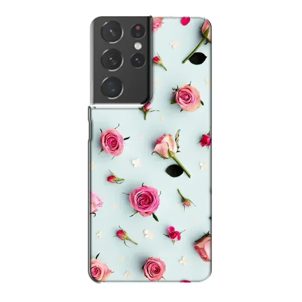 Чехол с рисунком «Разные цветы» для Samsung Galaxy S21 Plus Чехол с рисунком «Разные цветы» для Samsung Galaxy S21 Plus
