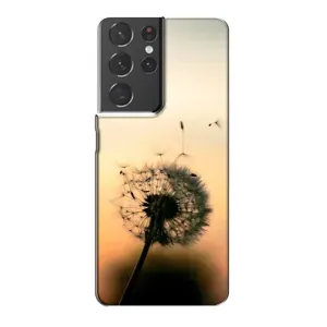 Силиконовый Чехол с одуванчиками на Samsung Galaxy S21 Plus (Роздумаханый одуванчик)