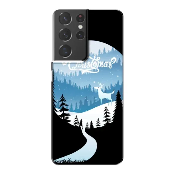 Чехол с рисунком «Рождественский Олень» для Samsung Galaxy S21 Plus Чехол с рисунком «Рождественский Олень» для Samsung Galaxy S21 Plus