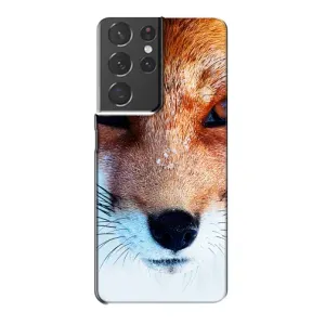 Чехол с Лисичкой для Samsung Galaxy S21 Plus (Рыжая Лисичка)