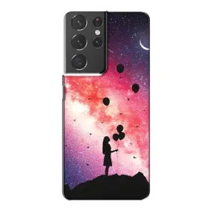 Силиконовые Чехлы Любимому человеку для Samsung Galaxy S21 Plus (Шарики в небе)