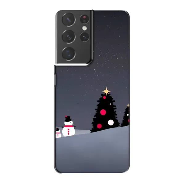 Чехол с рисунком «Снеговички» для Samsung Galaxy S21 Plus Чехол с рисунком «Снеговички» для Samsung Galaxy S21 Plus
