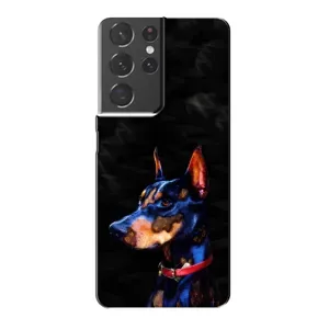 Бампер для Samsung Galaxy S21 Plus с картинкой "Песики" (Собака Мопс)