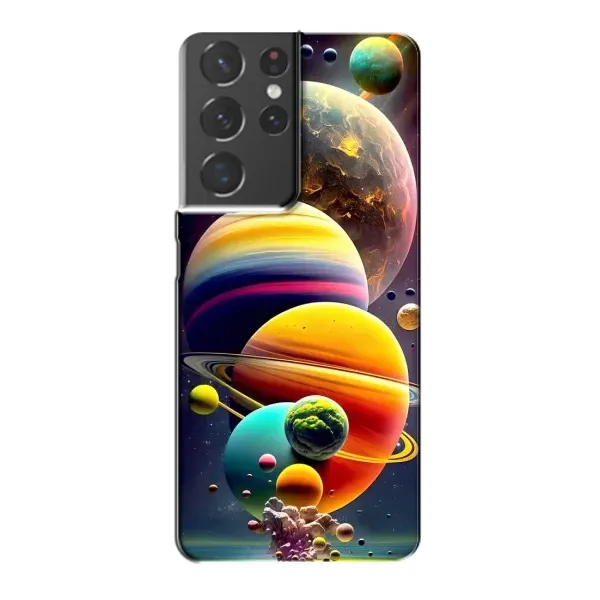 Чехол с рисунком «Солнечна система» для Samsung Galaxy S21 Plus Чехол с рисунком «Солнечна система» для Samsung Galaxy S21 Plus