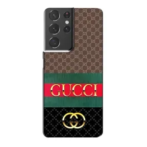 Чохли бренд ГУЧЧІ для Samsung Galaxy S21 Plus (Стиль GUCCI)