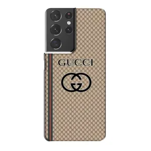 Чохли бренд ГУЧЧІ для Samsung Galaxy S21 Plus (Стиль Гуччі)