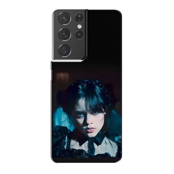 Чехол с рисунком «Танец Уэнсдей» для Samsung Galaxy S21 Plus Чехол с рисунком «Танец Уэнсдей» для Samsung Galaxy S21 Plus