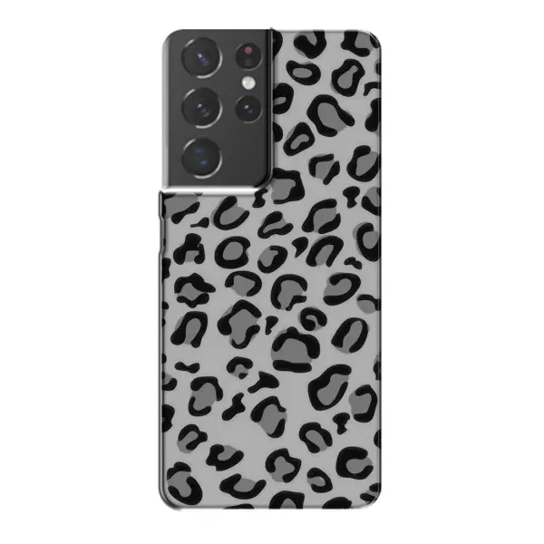 Чехол с рисунком «Темный леопрад» для Samsung Galaxy S21 Plus Чехол с рисунком «Темный леопрад» для Samsung Galaxy S21 Plus