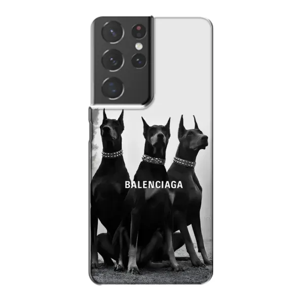 Чехол с рисунком «Три добермана» для Samsung Galaxy S21 Plus Чехол с рисунком «Три добермана» для Samsung Galaxy S21 Plus