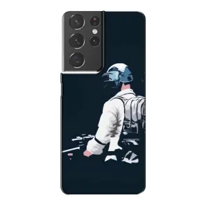 Чохол з картинкою "Герой Pubg" на Samsung Galaxy S21 Plus (В екіперівці)