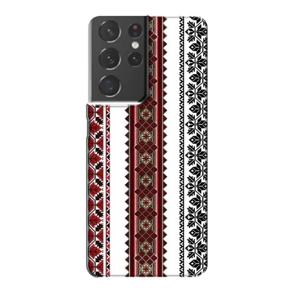 Чехол с рисунком «Вышиваночки» для Samsung Galaxy S21 Plus Чехол с рисунком «Вышиваночки» для Samsung Galaxy S21 Plus