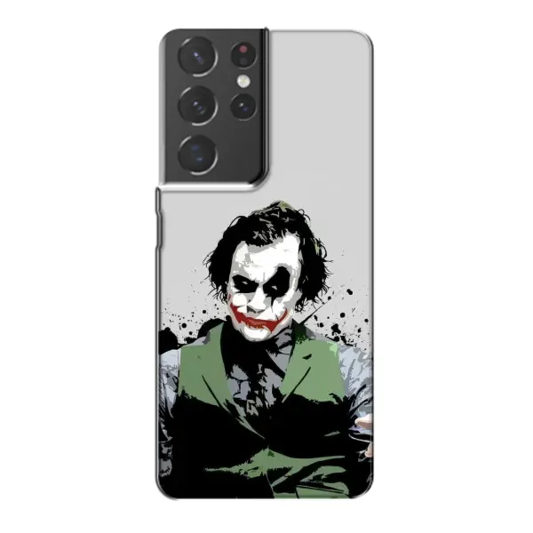 Чехол с рисунком «Взгляд Джокера» для Samsung Galaxy S21 Plus Чехол с рисунком «Взгляд Джокера» для Samsung Galaxy S21 Plus