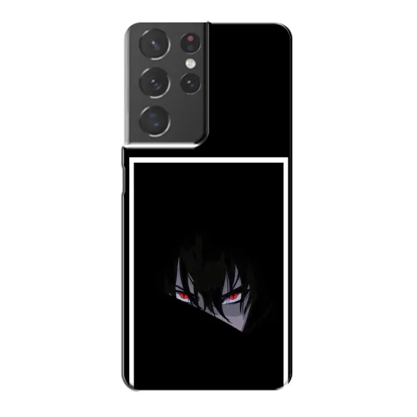 Чехол с рисунком «Взгляд Саскэ» для Samsung Galaxy S21 Plus Чехол с рисунком «Взгляд Саскэ» для Samsung Galaxy S21 Plus