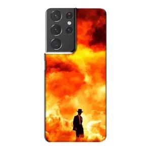 Чехол Оппенгеймер / Oppenheimer на Samsung Galaxy S21 Plus (Взрыв)