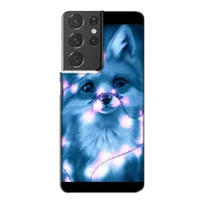 Чехол с Лисичкой для Samsung Galaxy S21 Plus (Яркая Лиса)