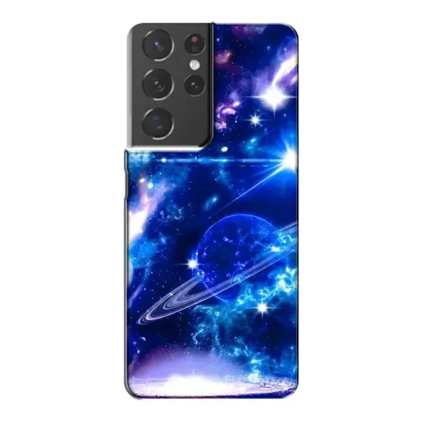 Чехол с рисунком «Яркий космос» для Samsung Galaxy S21 Plus
