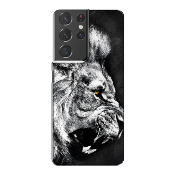 Чехол с рисунком «Злой ЛЕВ» для Samsung Galaxy S21 Plus Чехол с рисунком «Злой ЛЕВ» для Samsung Galaxy S21 Plus