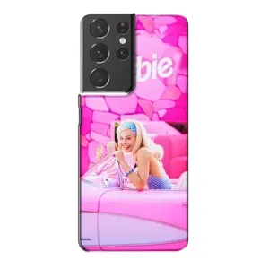 Силиконовый Чехол Барби Фильм на Samsung Galaxy S21 Plus (Зставка)